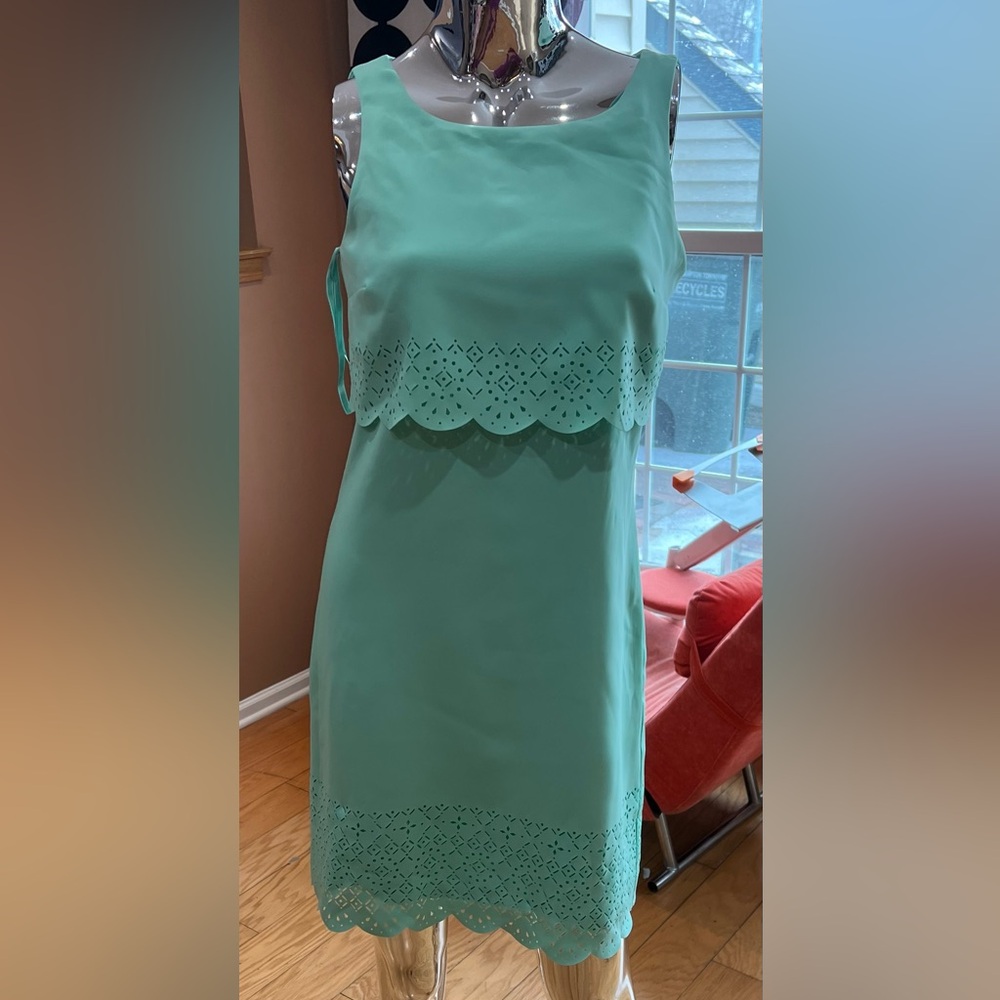 White House Black Market Mint Dress